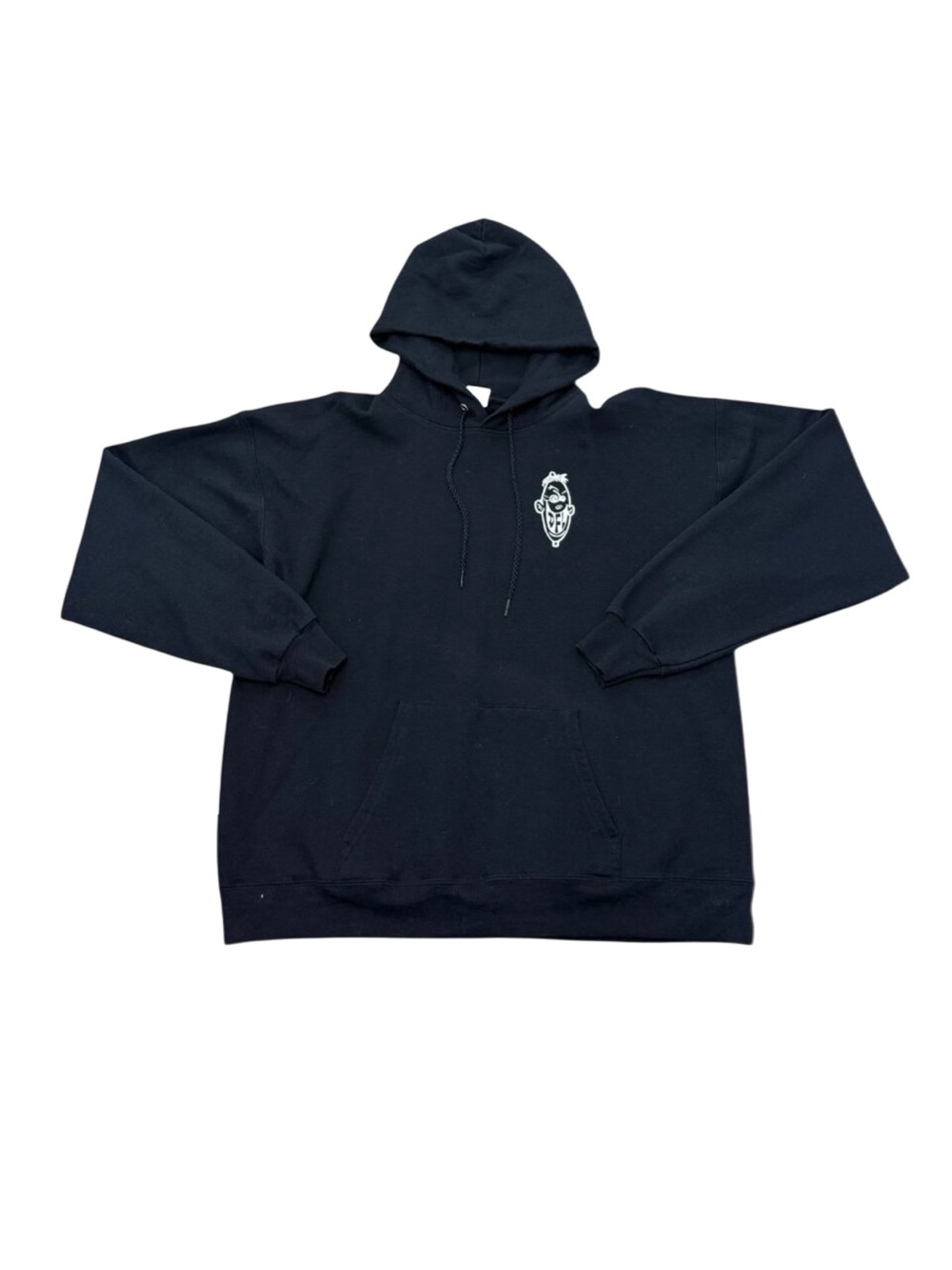 Men’s DFL sweatshirt black “Hanes” cotton chest 22 sleeve 24 length 24 inches